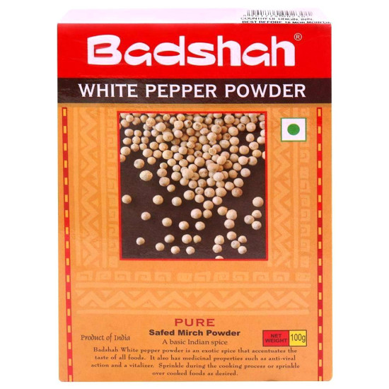 Badshah White Pepper Powder 100 G