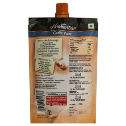Dabur Hommade Garlic Paste 200 G - Fresh Garlic Flavour