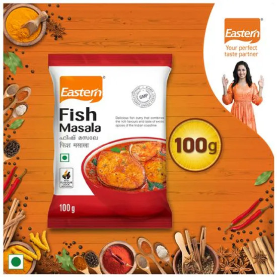 Eastern Fish Masala - Perfect Colour, Smell, Taste, Aromatic Spices, 100 G Pouch