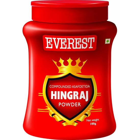 Everest Hing Powder | Hingraj | Asafoetida | Super Strong | 100 Gm Pack