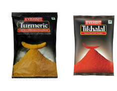 Everest Turmeric Powder 500 Gm+ Everest Red Chilli Powder 500 Gm| 1 Kg Combo Pack