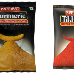 Everest Turmeric Powder 500 Gm+ Everest Red Chilli Powder 500 Gm| 1 Kg Combo Pack