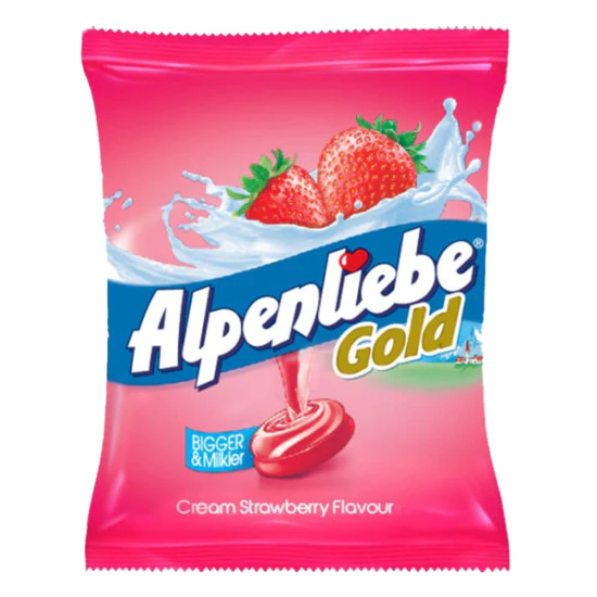 Alpenliebe Gold Strawberry 25 Candies