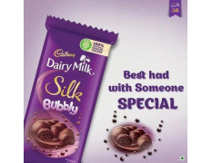 Cadbury Dairy Milk Silk Bubbly 50G