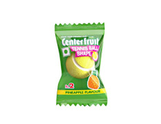 Center Fruit Tennis Ball | 25 Chewing Gums