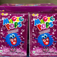 Geef Magic Pops - Grape | Pack Of 3 Sachets - Tingling Popping Candies Geef Magic Pops - Grape | Pack Of 3 Sachets - Tingling Popping Candies