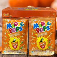 Magic Pops Orange - Pack Of 3 Sachets | Tingling Popping Candies Magic Pops Orange - Pack Of 3 Sachets | Tingling Popping Candies