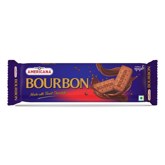 Bonn Americana Premium Chocolate Bourbonn Biscuits 150 G (Pack Of 8-150G Each)