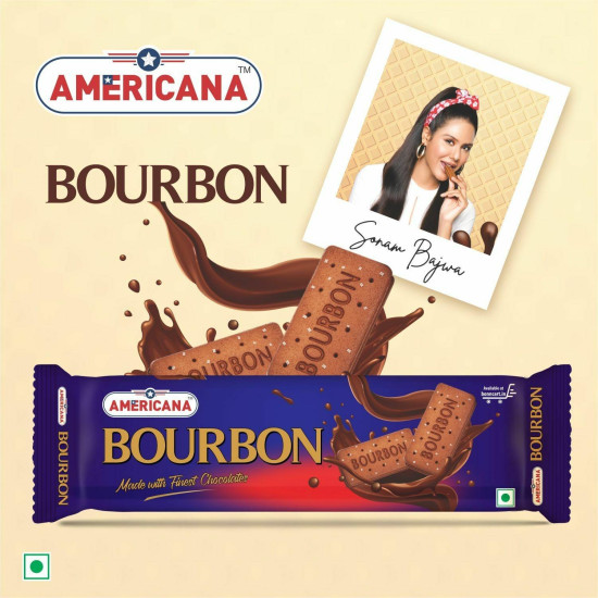 Bonn Americana Premium Sandwich Bourbonn Cookies Family Pack 1Kg