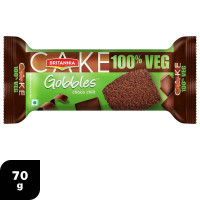 Britannia Gobbles Choco Chill Veg Cake 70 G (Pack)