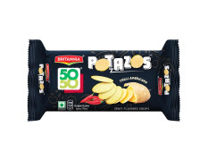Britannia 50-50 Potazos Chilli Americana Spicy Crisps 71.5 G