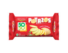 Britannia 50-50 Potazos Masti Masala Spicy Flavoured Crisps 71.5 G