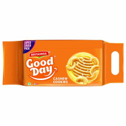 Britannia Good Day Cashew Cookies 600 G - Delicious Crunchy Cookies