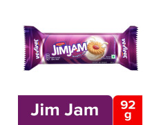 Britannia Jim Jam Cream Biscuits 92 G