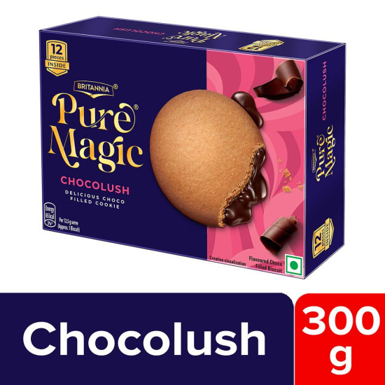 Britannia Pure Magic Chocolush Cookies 300 G