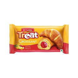 Britannia Treat Croissant Mixed Fruit 47 G (Pack)