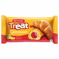 Britannia Treat Croissant Mixed Fruit 47 G (Pack)