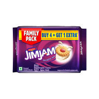 Britannia Treat Jim Jam Cream Biscuits 460 G (Buy 4 Get 1)