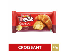 Britannia Treat Vanilla Creme Croissant Cream Roll 45 G