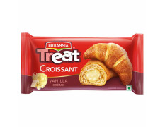 Britannia Treat Vanilla Creme Croissant Cream Roll 45 G