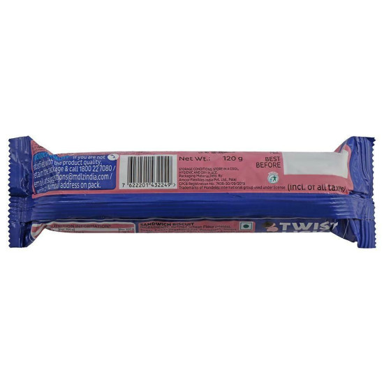 Cadbury Oreo Strawberry Creme Biscuits 113.75 G