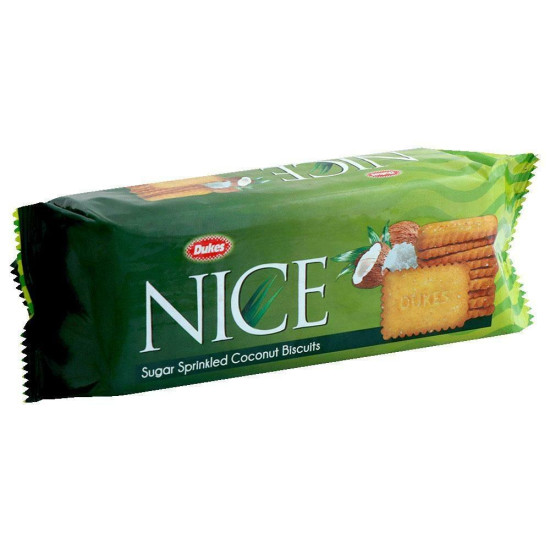 Dukes Nice Sugar Sprinkled Coconut Biscuits 150 G