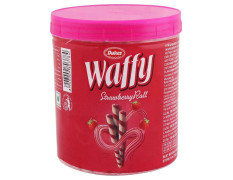 Dukes Waffy Strawberry Wafer Rolls 250 G