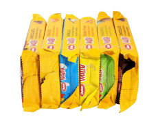 Dukes Waffy Creamy & Crunchy Wafers Assorted Pack 75 G (Pack Of 6)