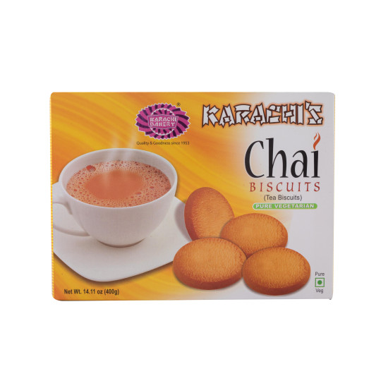 Karachi Bakery Chai Biscuit 400 Gram ( Pack Of 2)