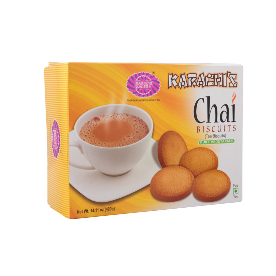 Karachi Bakery Chai Biscuit 400 Gram ( Pack Of 2)