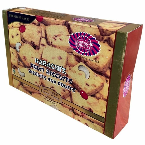 Karachi Bakery Fruit Biscuit Family Pack, 800G