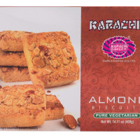 Karachi Bakery Premium Almond Cookies 800 Grams ( 400 Grams X 2 )
