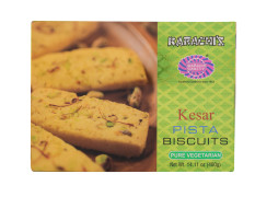 Karachi Bakery Premium Kesar Pista Biscuits 400 Grams ( Pack Of 2 )