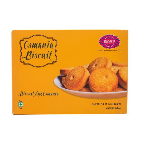 Karachi Bakery Premium Osmania Biscuits 400 Grams ( Pack Of 3)