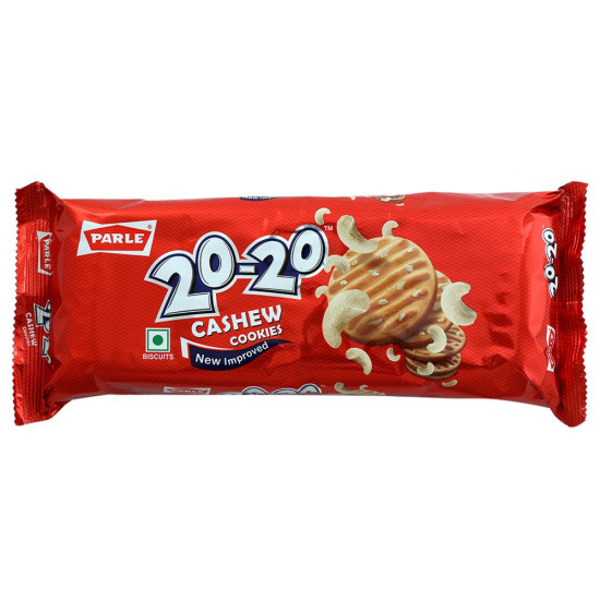 Parle 20-20 Cashew Cookies 200 G