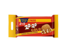 Parle 20-20 Gold Cashew Almond Cookies 600 G