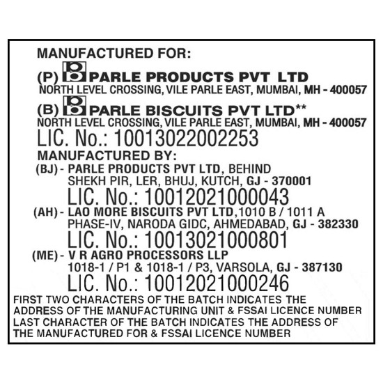 Parle-G Original Glucose Biscuits 45 G