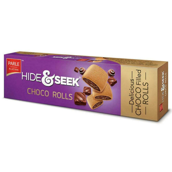 Parle Hide & Seek Choco Rolls 120 G