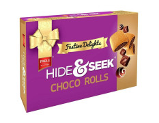 Parle Hide & Seek Choco Rolls 250 G