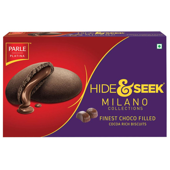 Parle Milano Hide & Seek Choco Filled Cookies 250 G