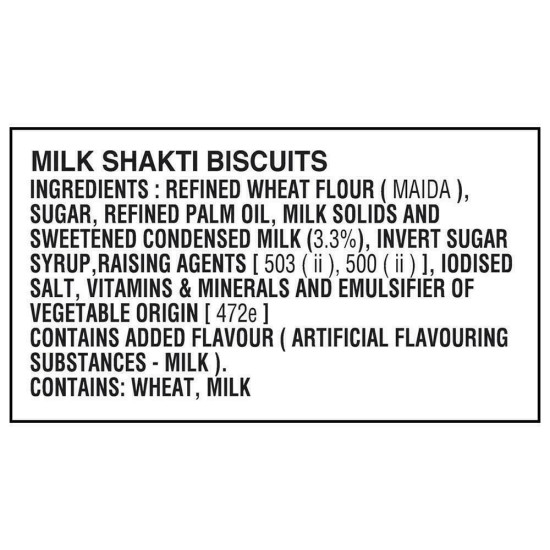 Parle Milk Shakti Biscuits 350 G