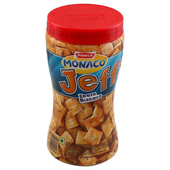 Parle Monaco Jeffs Zeera Biscuits 200 G