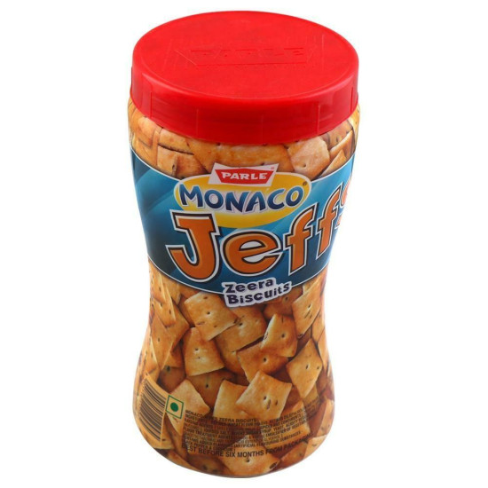 Parle Monaco Jeffs Zeera Biscuits 200 G