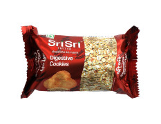Sri Sri Tattva Digestive Cookies - Teatime Snack, For Diet Conscious, 50 g