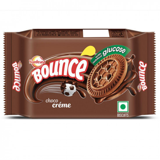 Sunfeast Bounce Choco Creme Twist Biscuits 58 G