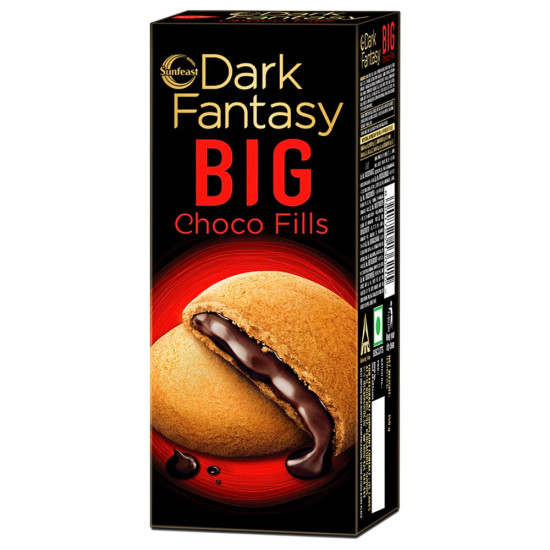 Sunfeast Dark Fantasy Big Choco Filled Cookie 150 G