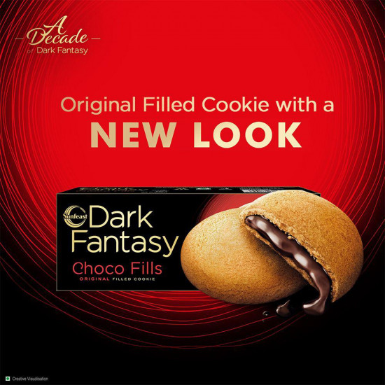 Sunfeast Dark Fantasy Original Choco Filled Biscuits 300 G