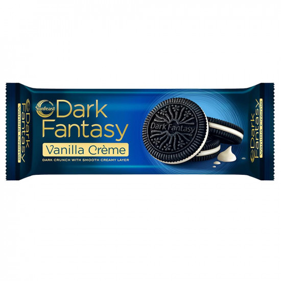 Sunfeast Dark Fantasy Vanilla Creme Biscuits 100 G