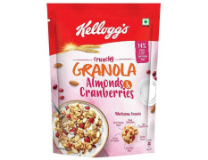 Kellogg's Almonds & Cranberries Crunchy Granola 460 G