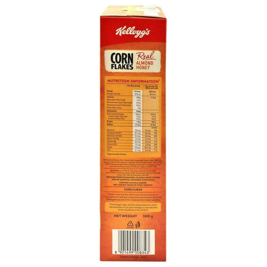 Kellogg's Corn Flakes With Real Almond & Honey 300 G